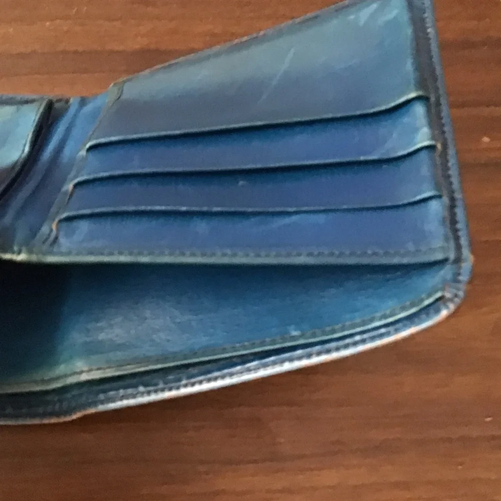 Louis Vuitton Blue Epi Leather Men's Wallet